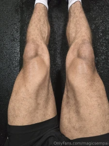 Leg day at the gym part 1