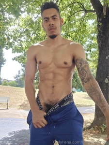 Decided to take my workout outdoors today do you think i d be ok to