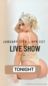 Live show on here tonight 9pm est