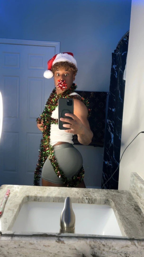 Got a big and naughty surprise for you come unwrap your special gift 