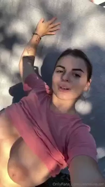 The nude country girl in her garden part 6 