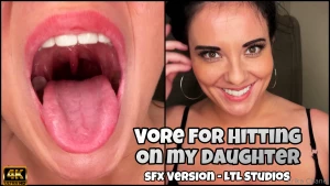 Vore for hitting on my daughter 13 mins 4k my daughter turned you down