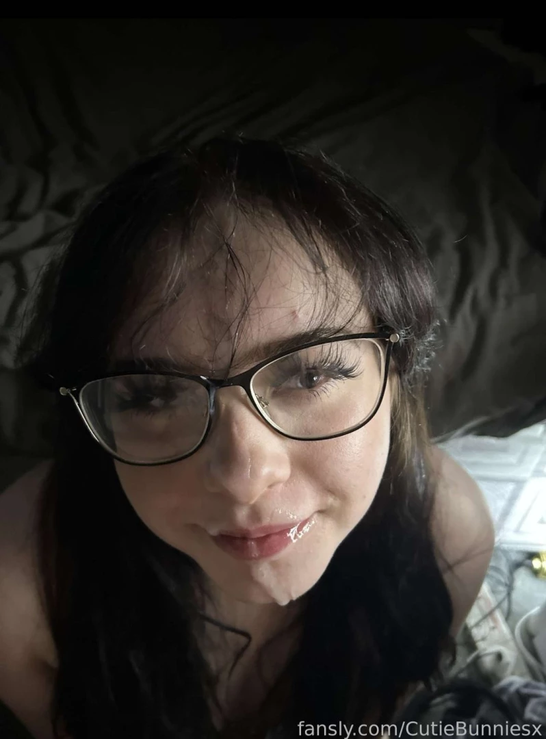 Im such a slut fyp facial young cute goth 