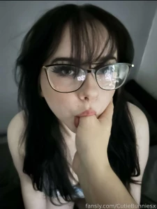 Im such a slut fyp facial young cute goth part 5