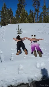 chloe-mae - Snow angels with summerstarz 