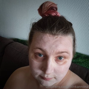 In the evening a mask that works wonders for the mind