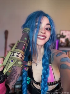 How s my jinx 3 jinx cosplay arcane gamer egirl part 2