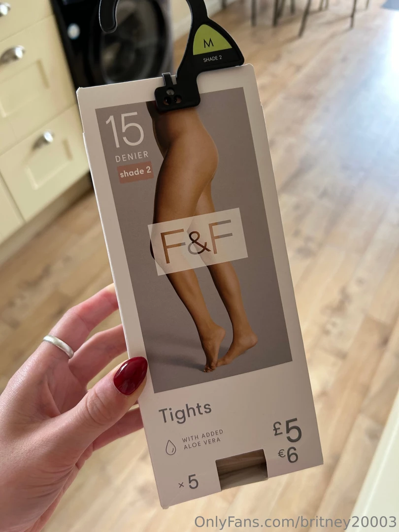 New tights as my others have ladders in 
