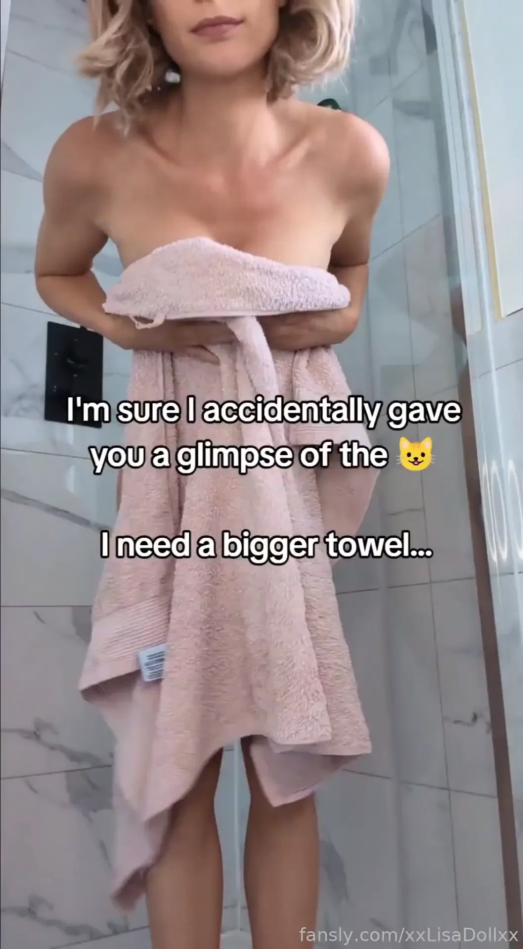 Milf mommy pussy bigtits natural slim blonde towel british shower part 6 