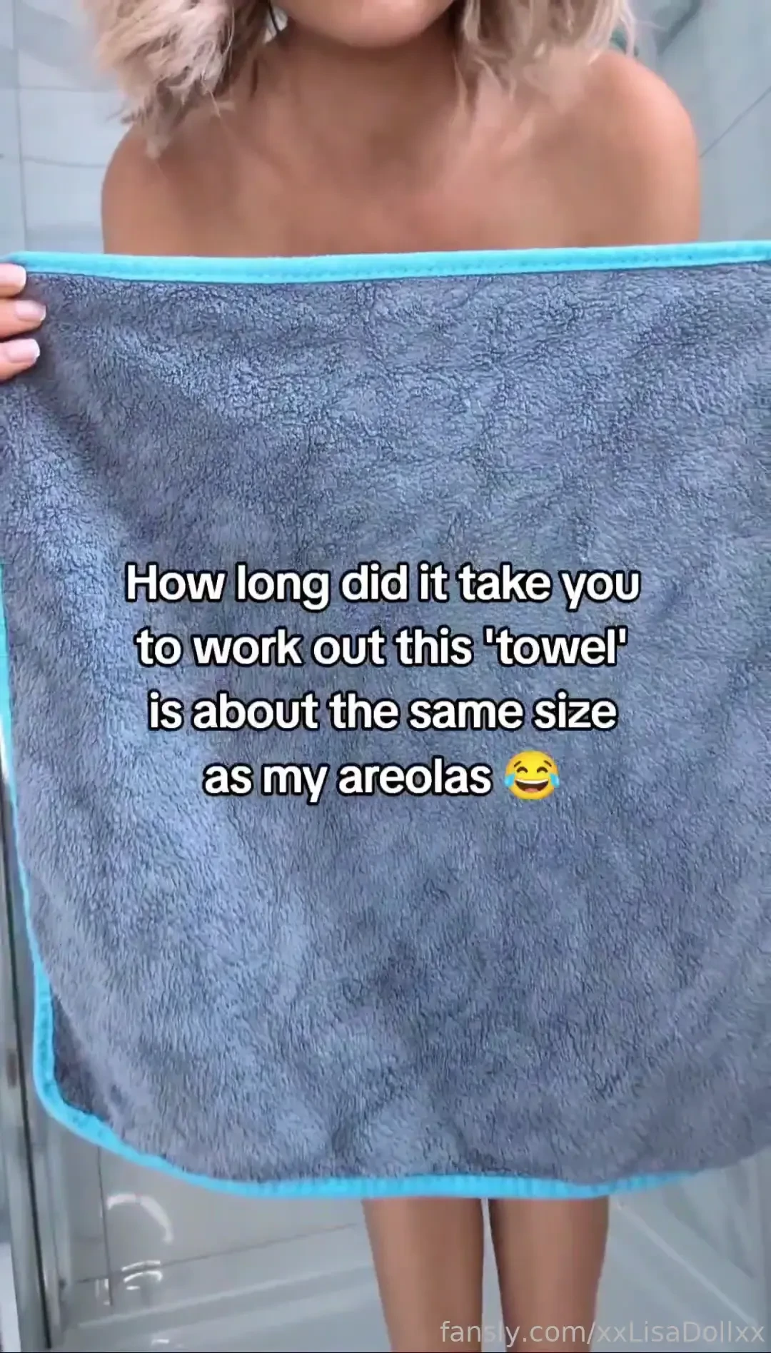 Milf mommy pawg bigtits natural slim blonde towel british shower part 8 