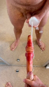 I ve just made a custom cummy video for a fan and fucked my own load