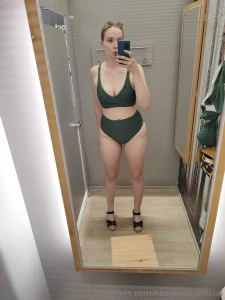 Bought a new bikini today for my upcoming trip it won t be much of a