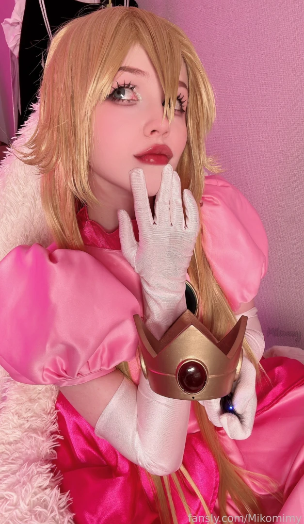 Could i be your princess 18 teen young cosplay princesspeach mario 