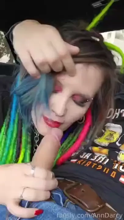 My wet mouth makes him throb and my lips hold him tight 