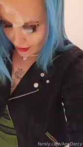 Here s a new cumwalk as i walked down the stairs his warm cum dripped