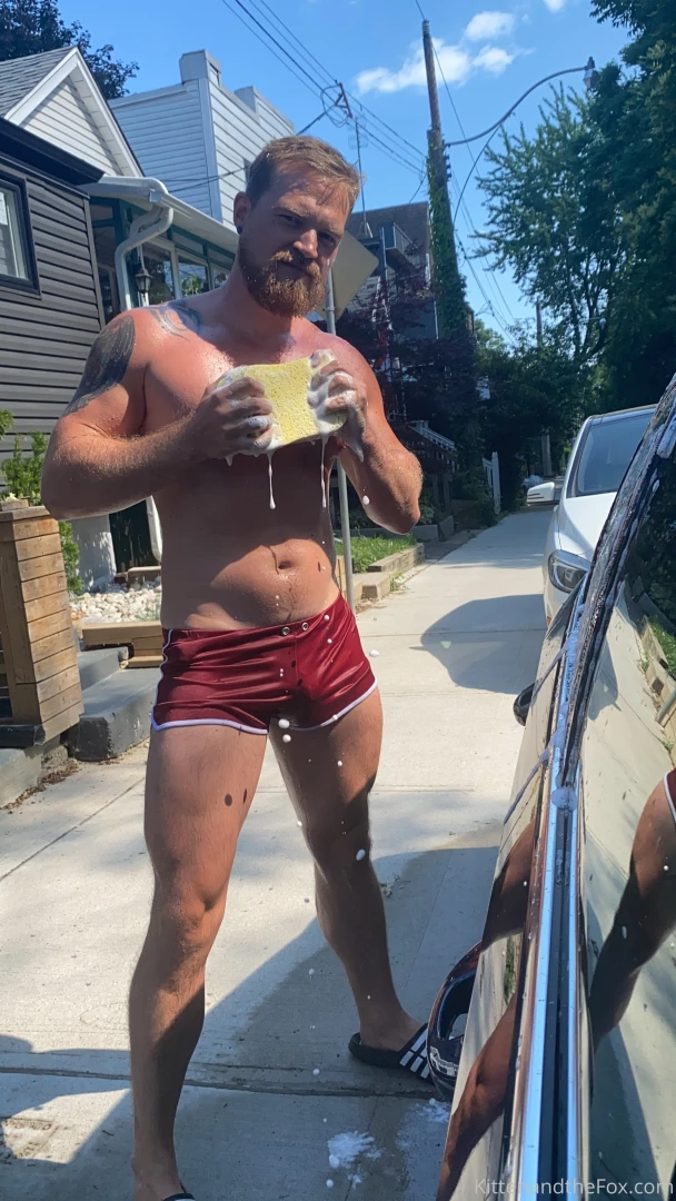 Watch us get wet at the car wash part 2 