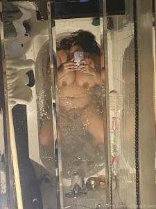 Bathtub jets turn me on and yes my entire bathroom ceiling is mirrors part 1