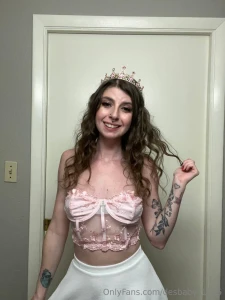 Feeling extra adorable and barely dressed