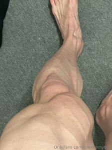 I get super veiny after leg days omg