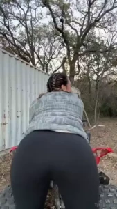 Here s your outdoor fuck me friday it was chilly and a little chaotic