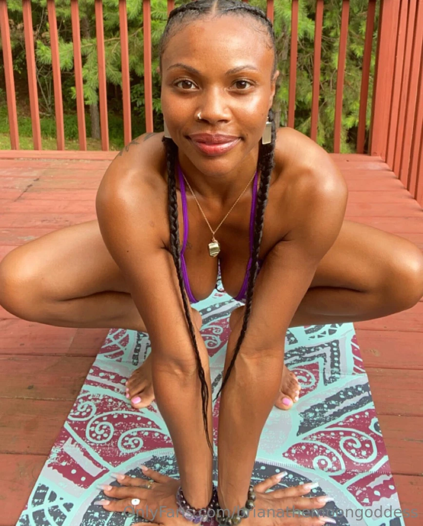 This mat witnessed a lot more than just yoga 