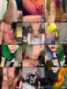 Some of my favorites here - butt plug and dildo ride - creamy squ rt