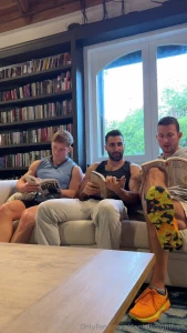 Picking up hairy daddy with my frined bringing him to our place and