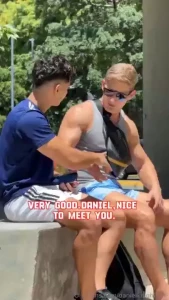 Picking up hot argentinian and make his huge cum like crazy part 1