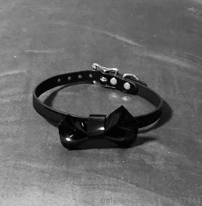 My new collar who wants to see me get collared