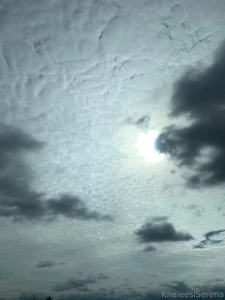 Mesmerized by the clouds