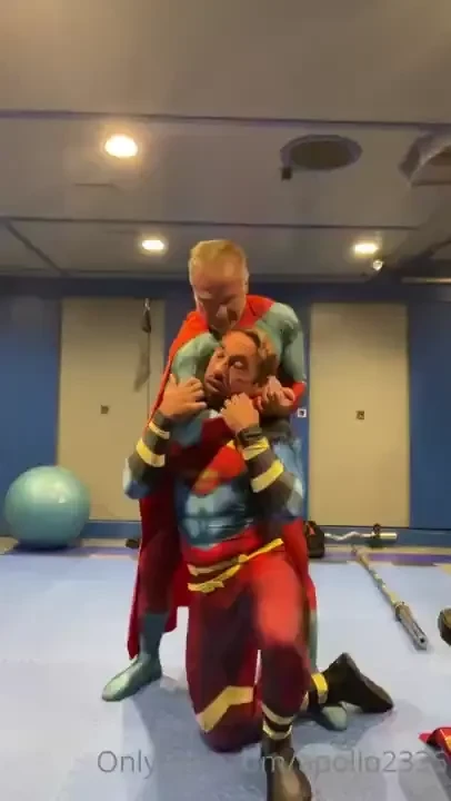 Omniman can t resist punishing his superboy with connorkent989 