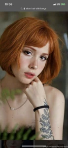 Getting my hair and eyebrows like this tomorrow so excited and the