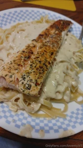 Its called marry me salmon made from scratch sauce