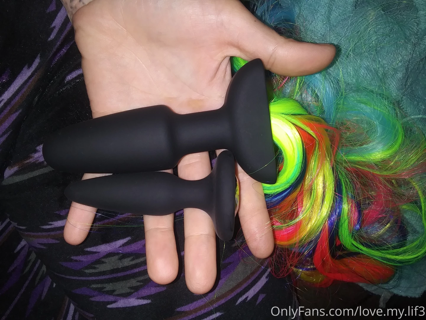 Soo im a little scared of this tail its quite larger than what im used 