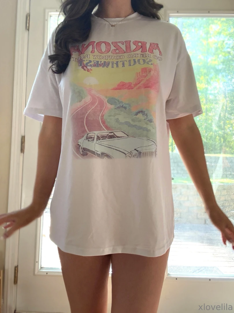 You know i love a big tshirt with nothing under part 1 