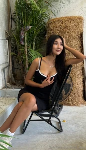 Sitting pretty and waiting for your message maybe