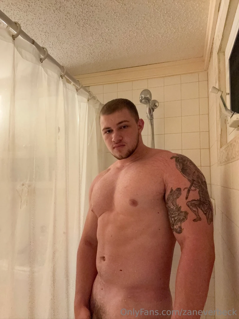 Getting too big for this shower 