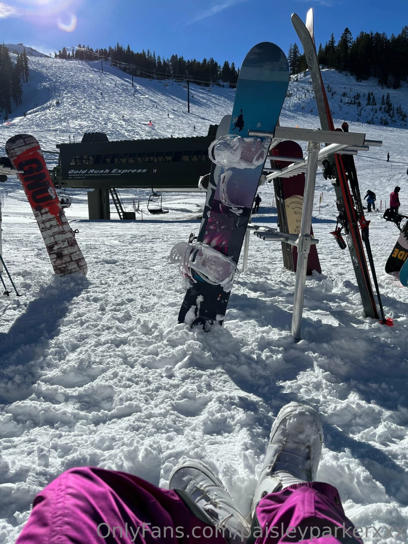 Fun trip up to mammoth aside from breaking my glasses part 3 