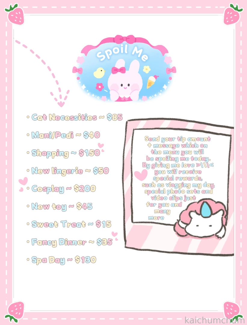 Spoil me let me know you love me spoil me with love and treat me like 