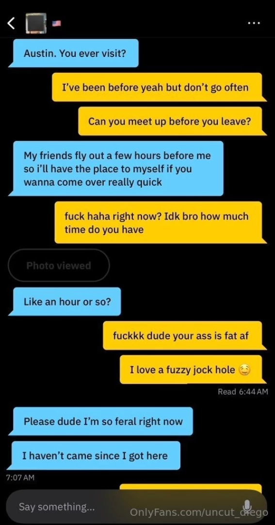 Texas jock begged to milk my dick before he left living in new york is part 1 