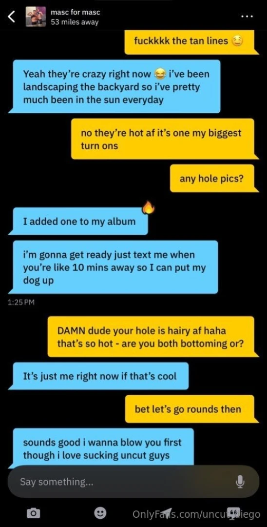 Got scared shitless when his boyfriend walked in but bro was down to part 1 