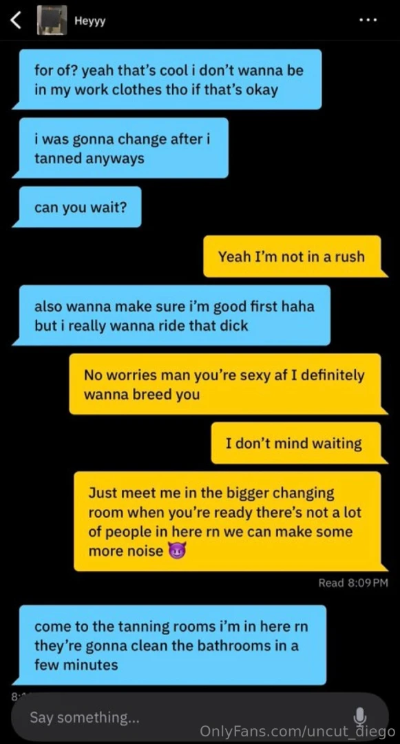 Bred the planet fitness worker in the tanning rooms i m not a quick part 1 