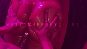 Slip n slide oil and anal is a match made in heaven amp what fun is