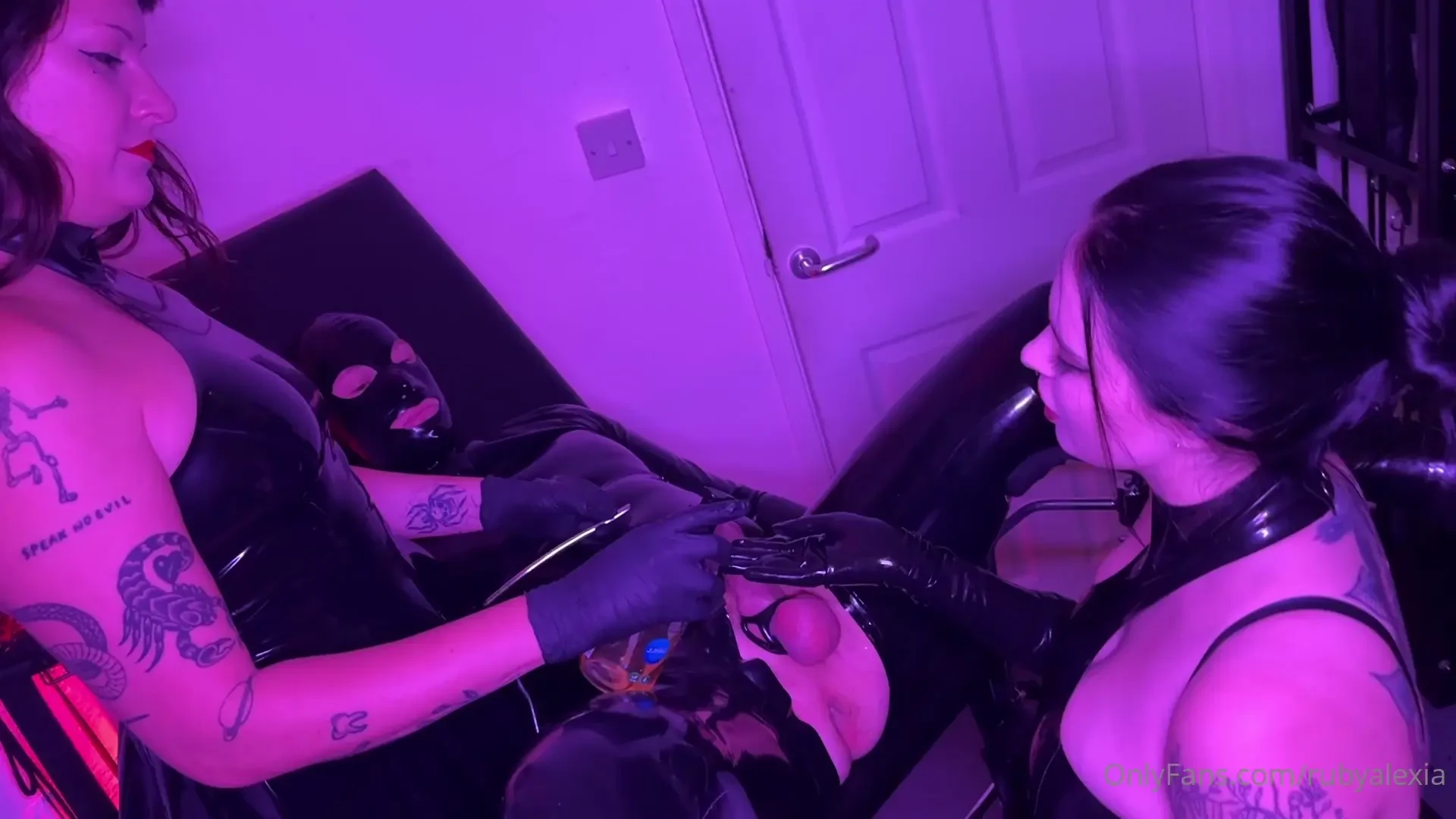 Miss may and i take our submissive on a journey of intense pleasure 