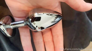 Bejewelled butt plug it s the perfect accessory to my solo playtime as