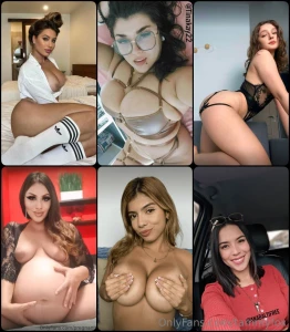 Ariannaangel1 tinakay22 lucybluee pregnantmariska mirandahalil part 4