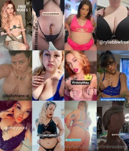 Hot free pages top row berlinbrookess belcurvyandcute clarbear001 part 1