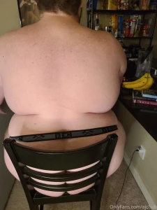 This was a request from a fan love how the chair squeezes my thick ass part 4