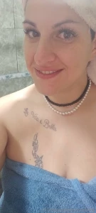 I just finished showering do you want to help me dry off