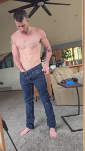 I think i may need some bigger jeans for blowing my load